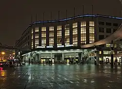 Front side of the Central Station on the Carrefour de l'Europe/Europakruispunt