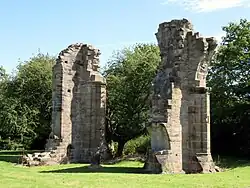 Burscough Priory Ruins