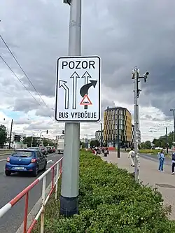 Prague airport trolleybus wiring