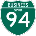 Business Loop Interstate 94 marker