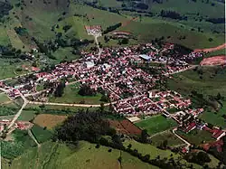 Aerial view of Córrego do Bom Jesus