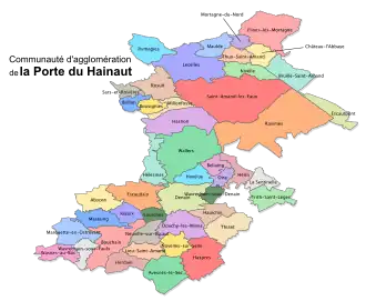 Communal composition of the CAPH.