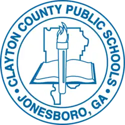 Digital image of a school district seal