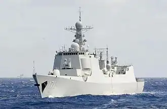 Type 052C destroyer (Luyang II-class).JPG