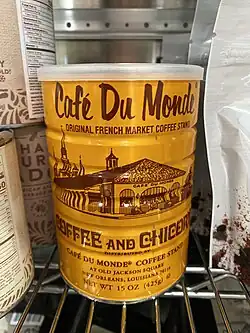 Coffee-chicory blend by Café du Monde