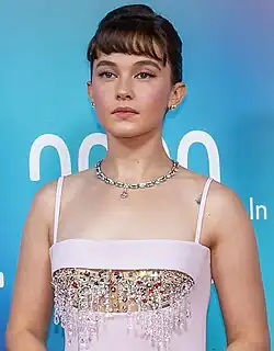 A photograph of Cailee Spaeny