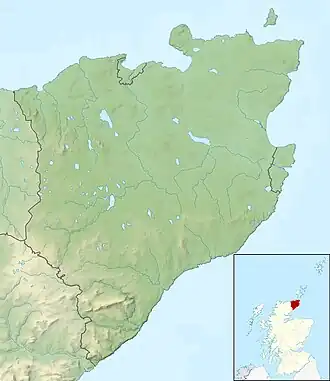 Loch Heilen is located in Caithness