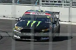 The Ford FG X Falcon of Cam Waters at the 2017 Coates Hire Newcastle 500