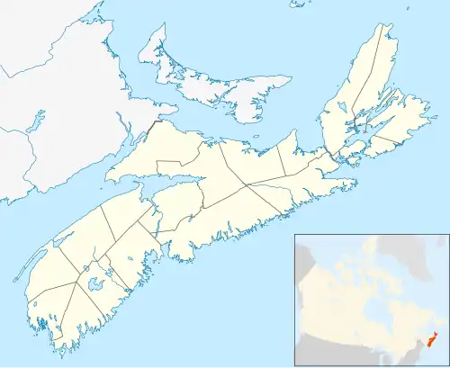 Annapolis Valley First Nation Reserve is located in Nova Scotia