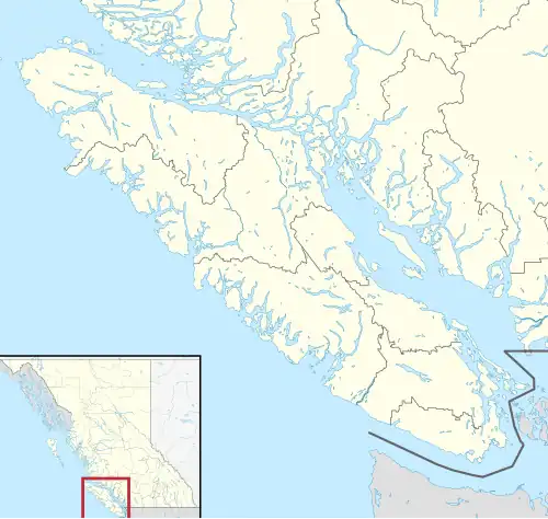 Quatsino is located in Vancouver Island