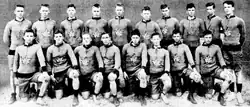 Canada's junior Australian Football Team in Vancouver, August 1912. The game survived there from 1905 to at least 1914.