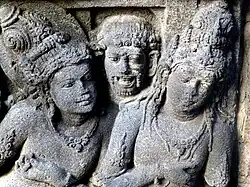 Brahma statues and reliefs