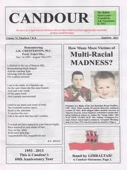 September 2013 issue of Candour.