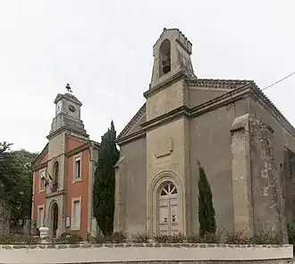 The town hall of Cannes-et-Clairan