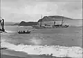NZGSS Hinemoa in 1902 at Cape Maria van Diemen