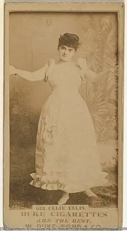 Ellis from a Duke Cigarettes advertisement