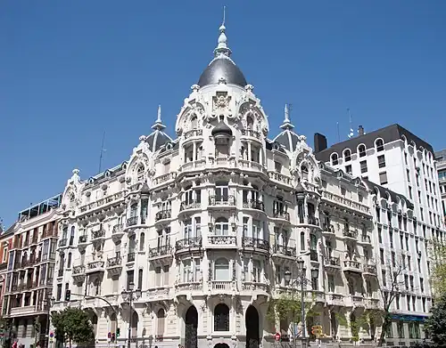 Casa Gallardo in Madrid by Federico Arias Rey (1911–1914)