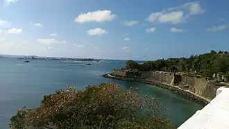San Juan Bay entrance, seen from La Fortaleza palace