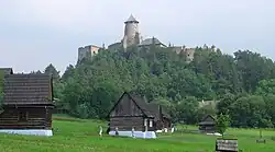Stará Ľubovňa Castle and an open-air folk museum