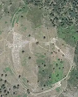 Aerial photo of San Cibrao de Las