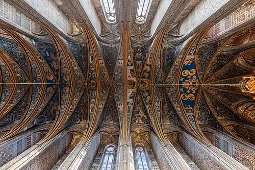 vaults of the choir