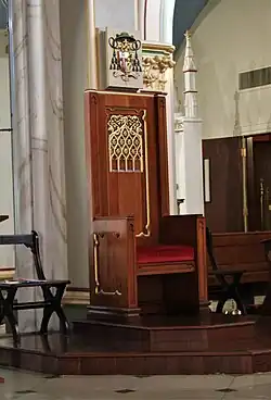 Cathedra (bishop's throne)