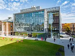 Center for Engineering, Innovation and Technology with Watson Hall on the far left