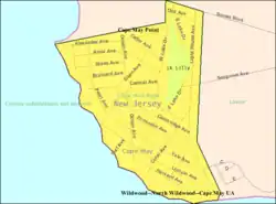 Census Bureau map of Cape May Point, New Jersey Interactive map of Cape May Point, New Jersey