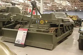 Centaur Dozer at the Tank Museum