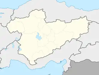 Derinkuyu is located in Turkey Central Anatolia