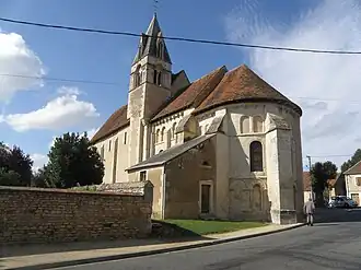 The church in Chalivoy-Milon