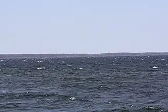 Chambers Island from Fish Creek