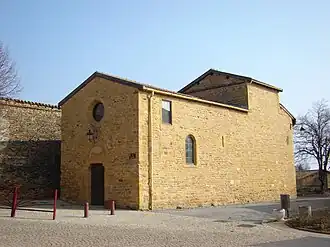 The chapel of Saint-Pierre, in Moiré