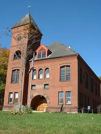 Goodnow Hall, home of the town offices