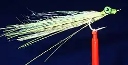 Chartreuse Feather Wing Clouser Deep Minnow