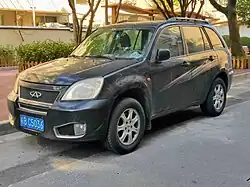 Chery Tiggo DR edition with the bumper from the Italian DR motor