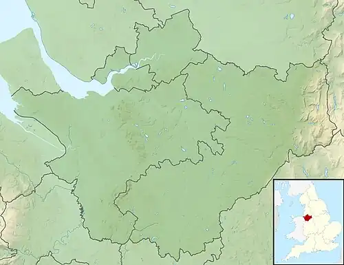Shining Tor is located in Cheshire