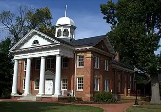 Historic Chesterfield Courthouse at Courthouse Square