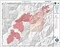 Chetco Bar Fire Progression, July 15 to August 18, 2017
