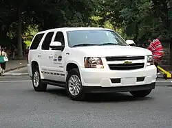 Chevrolet Tahoe hybrid vehicle