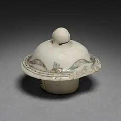 Image 44Chinese Export—European Market, 18th century - Tea Caddy (lid) (from Chinese culture)