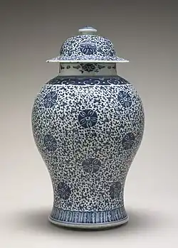 Blue and White Jar with Cover, 18th century, National Gallery of Art