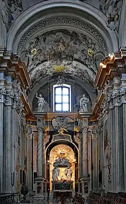 Right semitransept and tomb of St. John Cantius