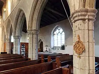 Nave and north aisle
