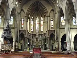 Interior, Church of the Holy Name of Jesus, Manchester