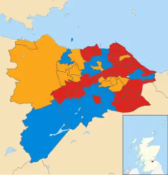 2003 results map