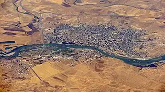 Aerial view of Cizre
