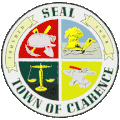 Official seal of Clarence