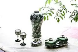 Cloisonné artwork of Korea (namjung cloisonné)