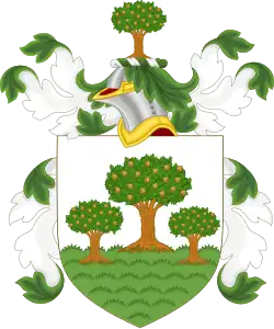 Edwin Forrest: Three trees and a tree crest (forest)